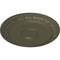 Ekena Millwork Caputo Ceiling Medallion (Fits Canopies up to 6"), Hand-Painted Witch Hazel, 24 1/4"OD x 1 1/2"P CM24CAWHF - alternate 4